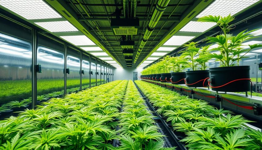 grow facility equipment optimization