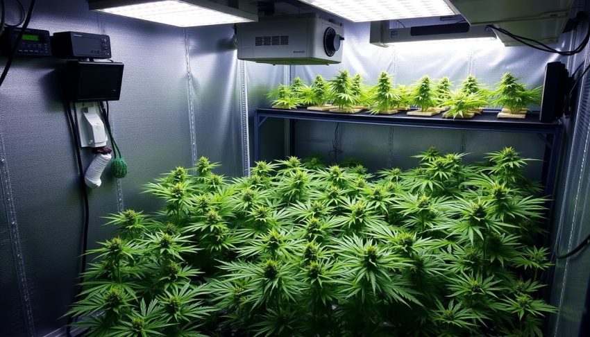 grow room environment