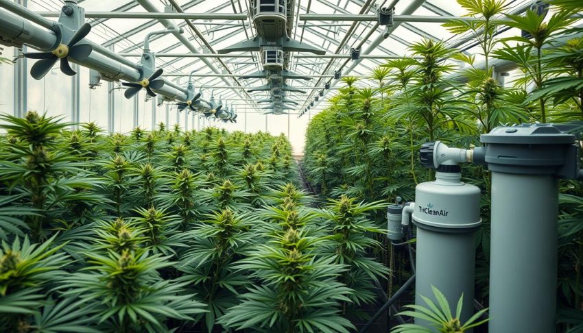 cannabis climate control and water treatment