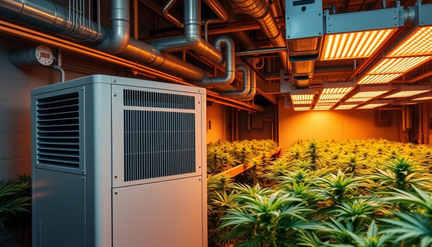 energy-efficient cannabis hvac